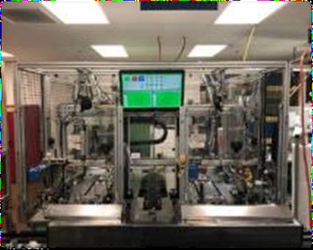 Automated assembly equipment at the Ada plant